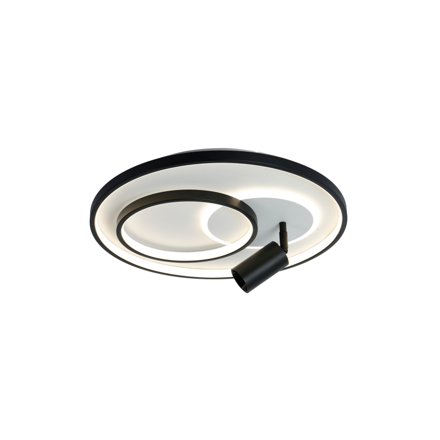 Brilagi - Plafoniera LED dimmerabile UNITY LED/60W/230V + 1xGU10/3W 3000-6000K Ø 50 cm bianco/nero + telecomando