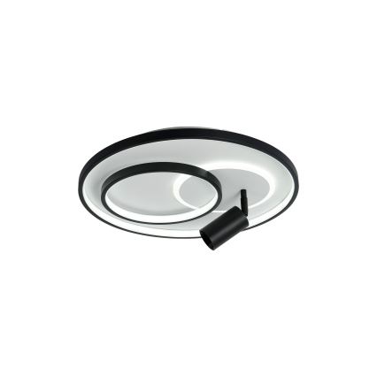 Brilagi - Plafoniera LED dimmerabile UNITY LED/60W/230V + 1xGU10/3W 3000-6000K Ø 50 cm bianco/nero + telecomando