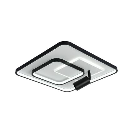 Brilagi - Plafoniera LED dimmerabile UNITY LED/75W/230V + 1xGU10/3W 3000-6000K 50x50 cm bianco/nero + telecomando