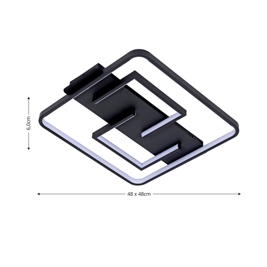 Brilagi - Plafoniera LED dimmerabile VELO LED/34W/230V 3000/4000/6000K + telecomando