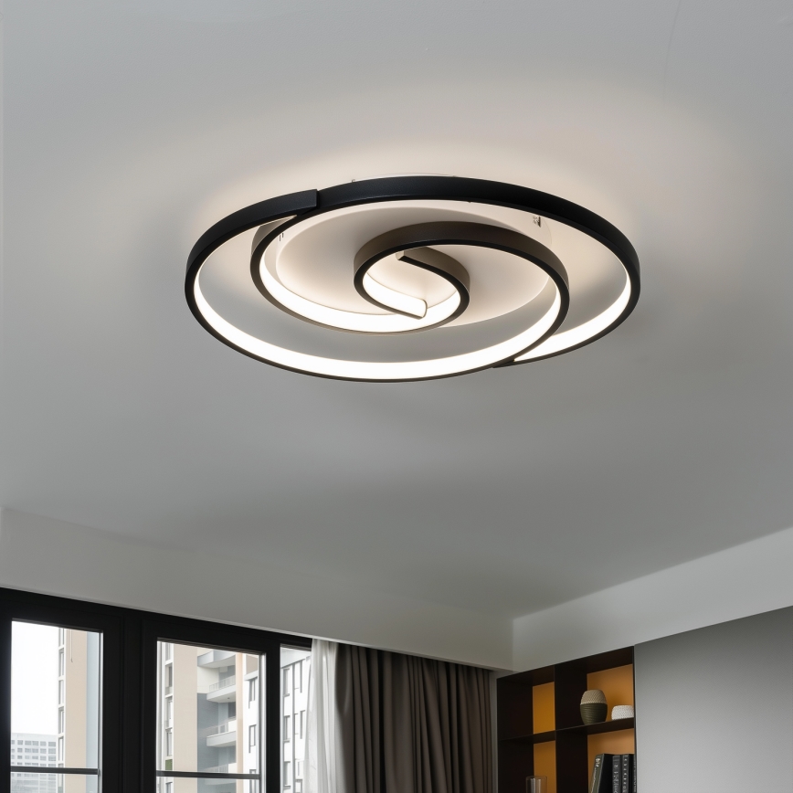 Brilagi - Plafoniera LED dimmerabile VELO LED/52W/230V 3000/4000/6000K + telecomando