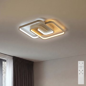 BRILAGI - Plafoniera LED dimmerabile VELO LED/64W/230V 3000-6500K 48x48 cm beige + telecomando