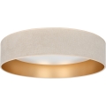 Brilagi - Plafoniera LED dimmerabile VELVET SMART VARI LED/24W/230V 3000-6500K Ø 45 cm crema/dorato + telecomando