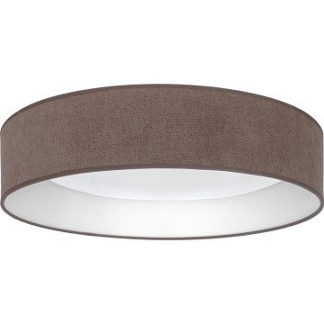 Brilagi - Plafoniera LED dimmerabile VELVET SMART VARI LED/24W/230V 3000-6500K Ø 45 cm marrone + telecomando