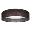 Brilagi - Plafoniera LED dimmerabile VELVET SMART VARI LED/24W/230V 3000-6500K Ø 45 cm marrone + telecomando