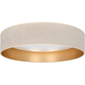 Brilagi - Plafoniera LED dimmerabile VELVET SMART VARI LED/36W/230V 3000-6500K Ø 55 cm crema/oro + telecomando