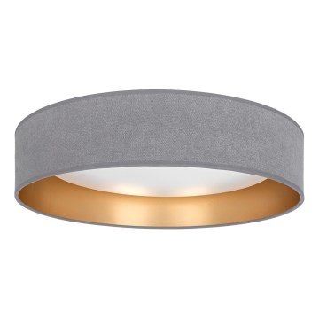 Brilagi - Plafoniera LED dimmerabile VELVET SMART VARI LED/36W/230V 3000-6500K Ø 55 cm grigio/oro + telecomando