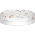 Brilagi - Plafoniera LED dimmerabile VELVET SMARTIX LED/24W/230V 3000-6000K diam. 45 cm bianco/fiori Wi-Fi Tuya Beacon + telecomando
