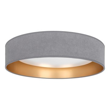 Brilagi - plafoniera LED dimmerabile VELVET SMARTIX LED/24W/230V 3000-6000K diam. 45 cm grigio/oro Wi-Fi Tuya Beacon + telecomando