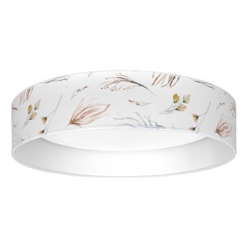 Brilagi - Plafoniera LED dimmerabile VELVET SMARTIX LED/36W/230V 3000-6000K Ø 55 cm bianco/fiori Wi-Fi Tuya Beacon + telecomando