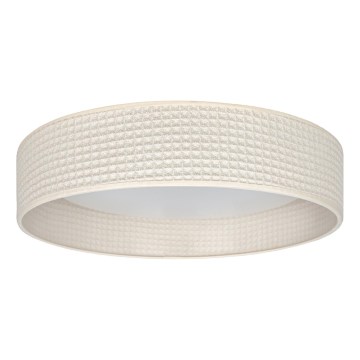 Brilagi - Plafoniera LED dimmerabile VELVET SMARTIX LED/36W/230V 3000-6000K Ø 55 cm crema Wi-Fi Tuya Beacon + telecomando
