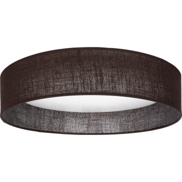 Brilagi - Plafoniera LED dimmerabile VELVET SMARTIX STARS LED/24W/230V 3000-6000K diam. 45 cm marrone Wi-Fi Tuya Beacon + telecomando