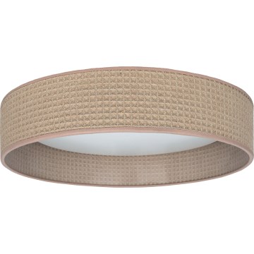 Brilagi - Plafoniera LED dimmerabile VELVET SMARTIX STARS LED/24W/230V 3000-6000K Ø 45 cm beige Wi-Fi Tuya Beacon + telecomando