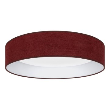 Brilagi - Plafoniera LED dimmerabile VELVET SMARTIX STARS LED/36W/230V 3000-6000K Ø 55 cm bordeaux Wi-Fi Tuya Beacon + telecomando