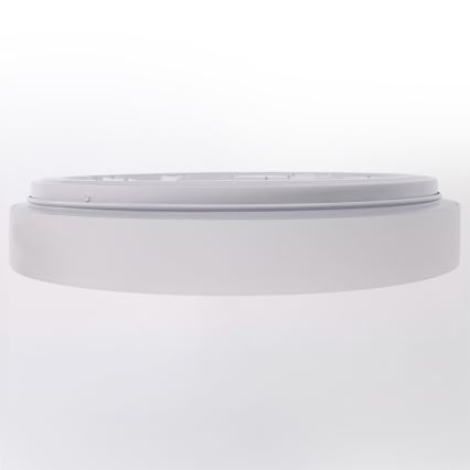 Brilagi - Plafoniera dimmerabile a LED WALDO LED/48W/230V 3000-6500K Ø 40 cm bianco/argento + telecomando