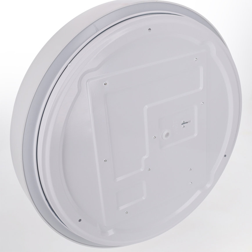 Brilagi - Plafoniera dimmerabile a LED WALDO LED/48W/230V 3000-6500K Ø 40 cm bianco/argento + telecomando