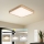 Brilagi - Plafoniera LED dimmerabile WOODLINE SQUARE LED/80W/230V 3000-6000K rovere 60x60 cm + telecomando