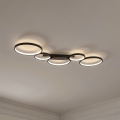 BRILAGI - Plafoniera LED ECHO 60W/230V 4000K 45x110 cm nera