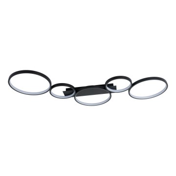 Brilagi - Plafoniera LED ECHO 60W/230V 4000K 45x110 cm nera