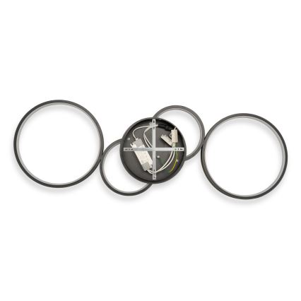 BRILAGI - Plafoniera LED ECHO LED/40W/230V 4000K 32x90 cm nera