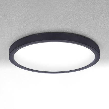 Brilagi - Plafoniera LED ESTELA LED/18W/230V Ø 30 cm nera