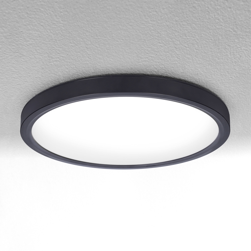 Brilagi - Plafoniera LED ESTELA LED/18W/230V Ø 30 cm nera