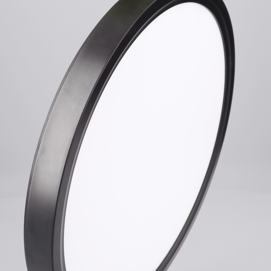 Brilagi - Plafoniera LED ESTELA LED/18W/230V Ø 30 cm nera