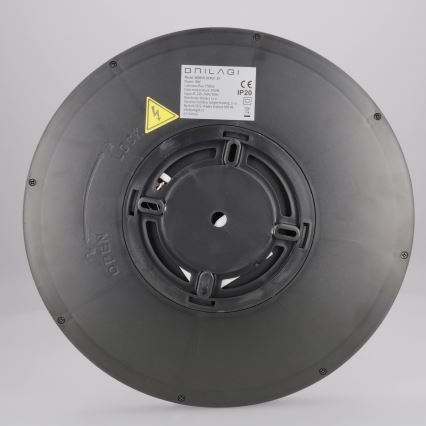 Brilagi - Plafoniera LED ESTELA LED/18W/230V Ø 30 cm nera