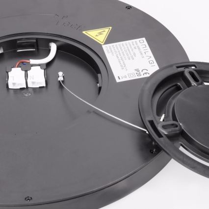 Brilagi - Plafoniera LED ESTELA LED/18W/230V Ø 30 cm nera