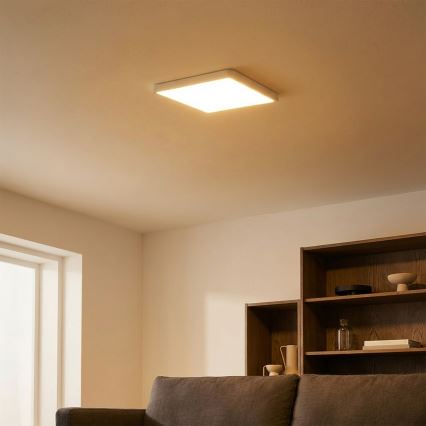 Brilagi - Plafoniera LED ESTELA SQUARE LED/24W/230V 31x31 cm bianco