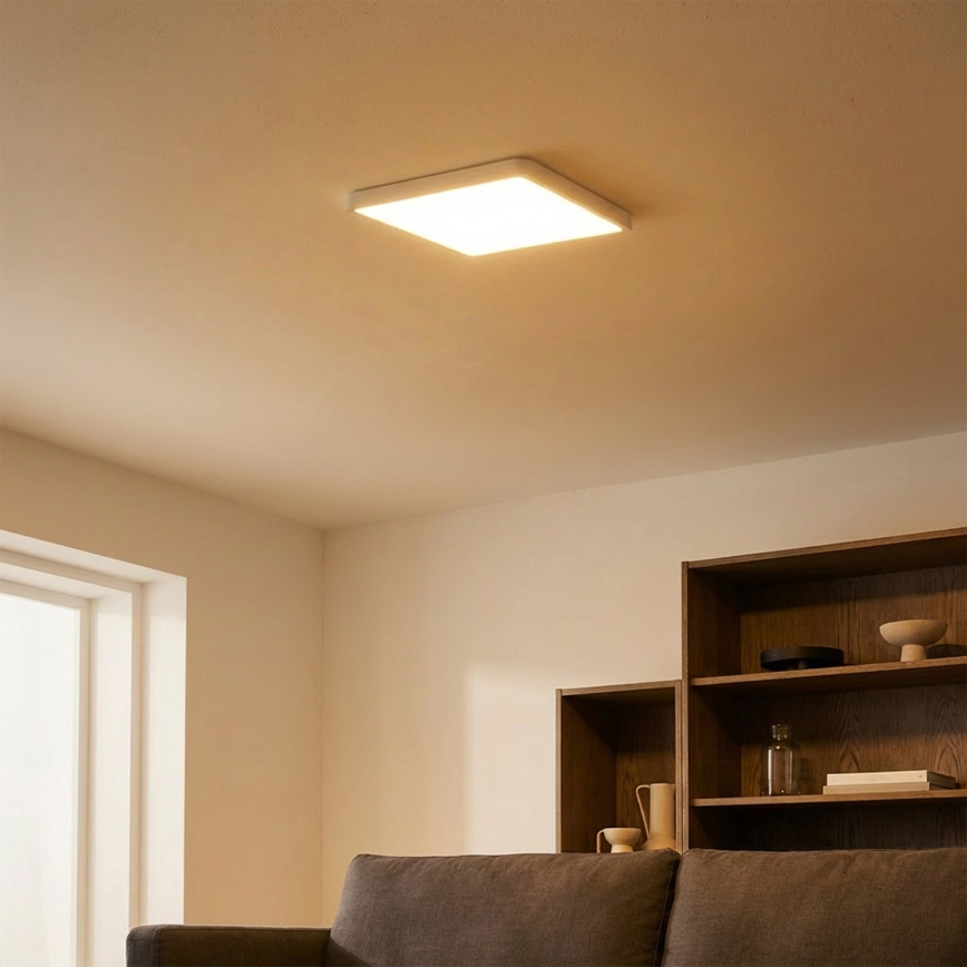 Brilagi - Plafoniera LED ESTELA SQUARE LED/24W/230V 31x31 cm bianco