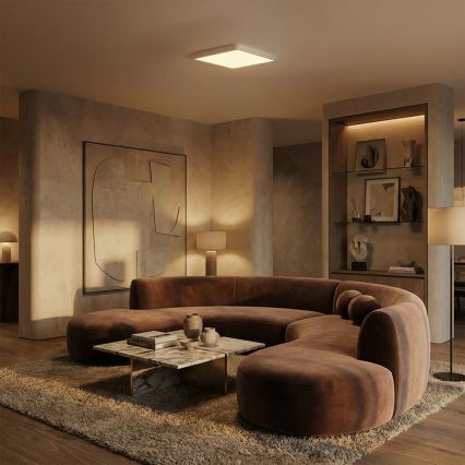 Brilagi - Plafoniera LED ESTELA SQUARE LED/24W/230V 31x31 cm bianco