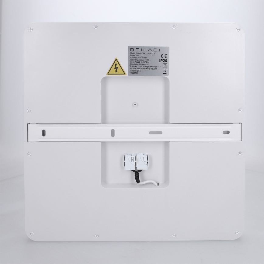 Brilagi - Plafoniera LED ESTELA SQUARE LED/24W/230V 31x31 cm bianco