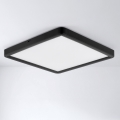 Brilagi - Plafoniera LED ESTELA SQUARE LED/24W/230V 31x31 cm nera
