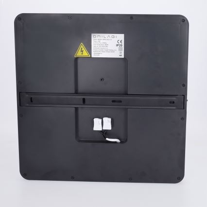 Brilagi - Plafoniera LED ESTELA SQUARE LED/24W/230V 31x31 cm nera