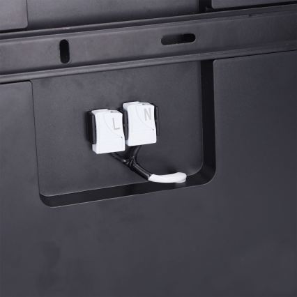 Brilagi - Plafoniera LED ESTELA SQUARE LED/24W/230V 31x31 cm nera