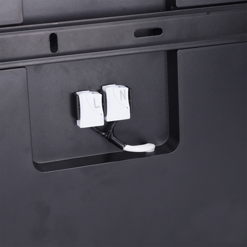 Brilagi - Plafoniera LED ESTELA SQUARE LED/24W/230V 31x31 cm nera
