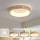 Brilagi - Plafoniera LED FALCON WOOD MODERN LED/30W/230V 3000/4000/6000K diam. 45 cm legno