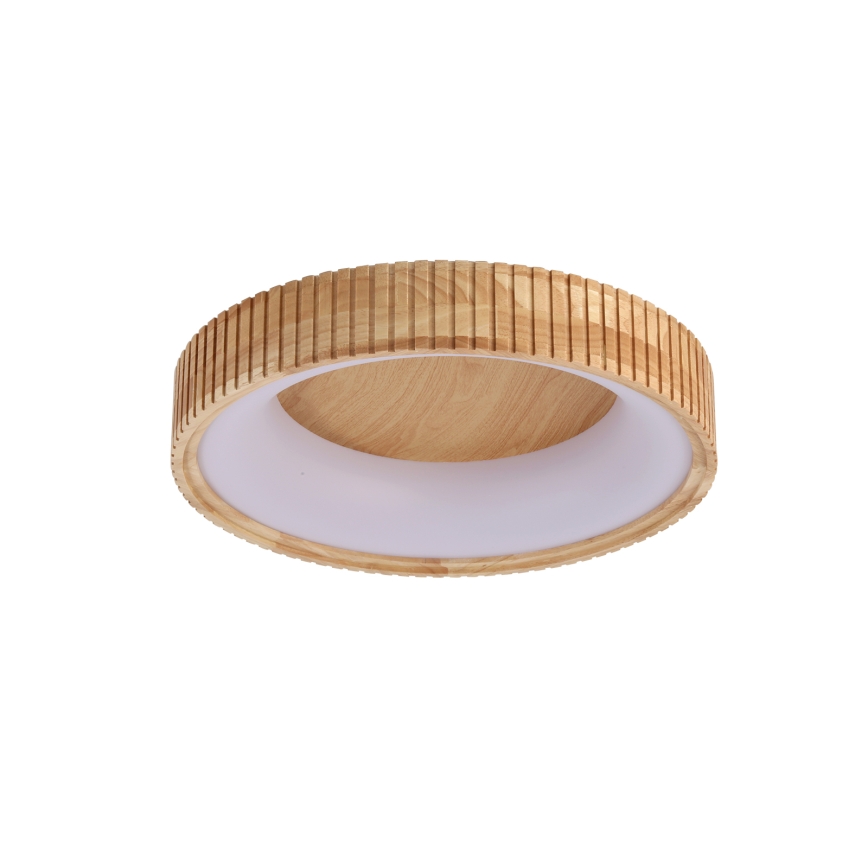 Brilagi - Plafoniera LED FALCON WOOD MODERN LED/30W/230V 3000/4000/6000K Ø 45 cm in legno