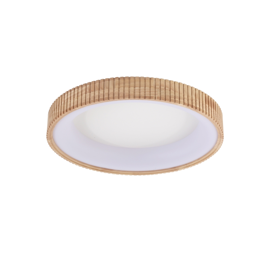 Brilagi - Plafoniera LED FALCON WOOD MODERN LED/40W/230V 3000/4000/6000K Ø 60 cm in legno
