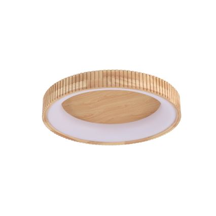 Brilagi - Plafoniera LED FALCON WOOD MODERN LED/40W/230V 3000/4000/6000K Ø 60 cm legno