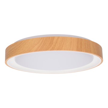 Brilagi - Plafoniera LED FLOCO LED/24W/230V Ø 30 cm, finitura legno/bianco