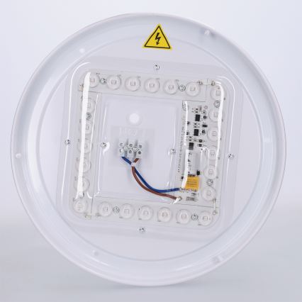 Brilagi - Plafoniera LED FLOCO LED/24W/230V Ø 30 cm finitura effetto legno/nero