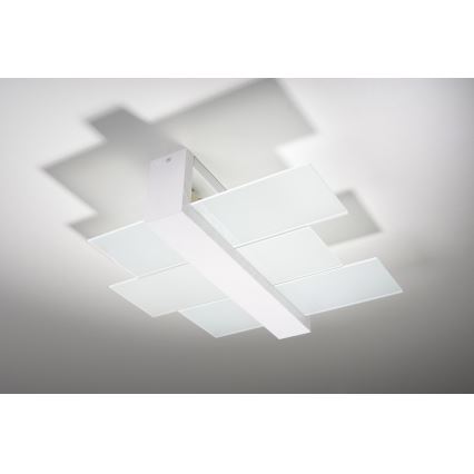 Brilagi -  Plafoniera LED HERA 2xE27/7,5W/230V bianco