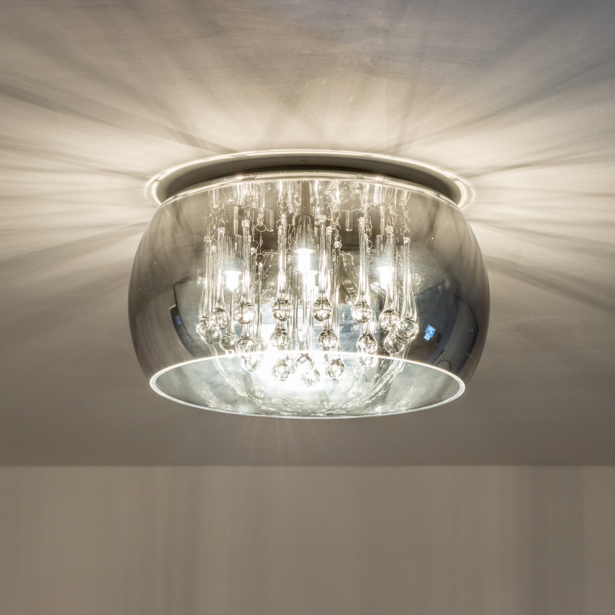 Brilagi - Plafoniera LED in cristallo JEWEL 5xG9/40W/230V Ø 40 cm