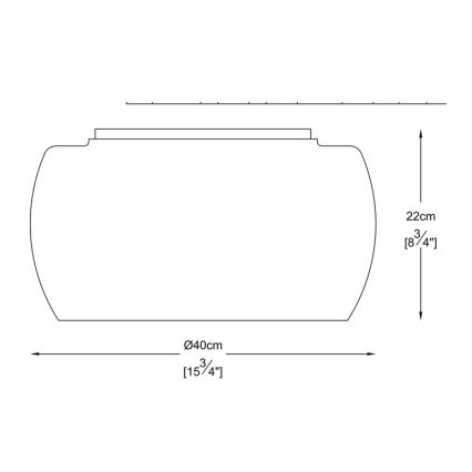 Brilagi - Plafoniera LED in cristallo JEWEL 5xG9/40W/230V Ø 40 cm