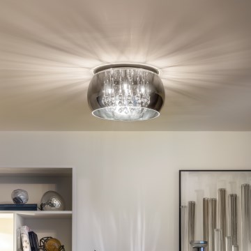 Brilagi - Plafoniera LED in cristallo JEWEL 5xG9/42W/230V Ø 40 cm