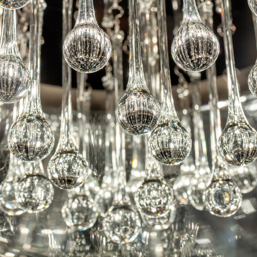 Brilagi - Plafoniera LED in cristallo JEWEL 6xG9/42W/230V Ø 50 cm