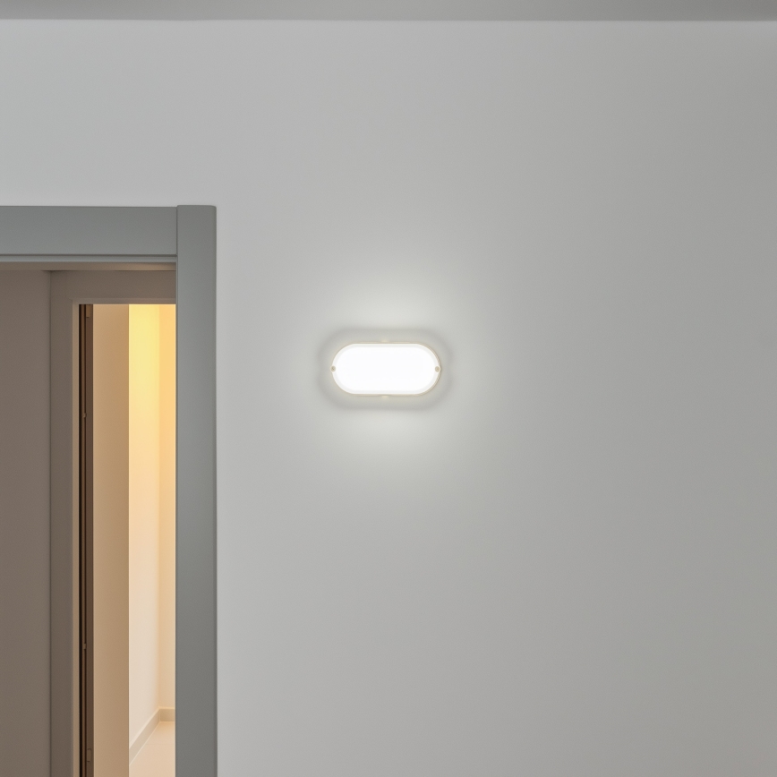 Brilagi - Plafoniera LED industriale SIMA LED/12W/230V IP65 bianco
