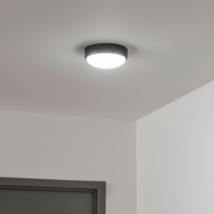 Brilagi - Plafoniera LED industriale SIMA LED/12W/230V IP65 nero